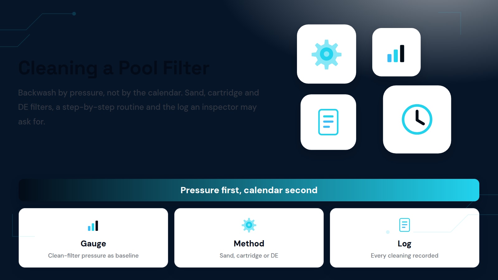 How to Clean a Pool Filter, and How Often